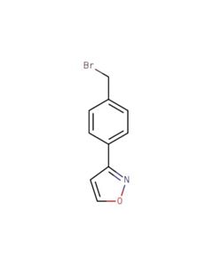 Astatech 3-(4-(BROMOMETHYL)PHENYL)ISOXAZOLE; 1G; Purity 98%; MDL-MFCD21605342